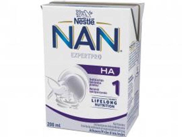 Nestlé NAN EXPERTPRO HA 1, käyttövalmis äidinmaidonkorvike, 200ml, alkaen 0 kk