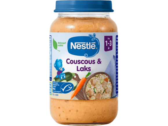 Nestlé Couscous & Laks - Fra 1 år