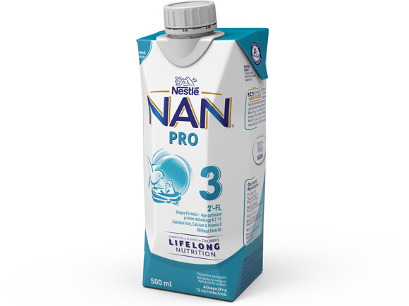 Nestlé NAN PRO 3, drikkeklar, 500ml