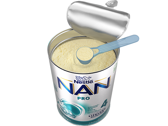 Nestlé NAN PRO 4 mælkedrik 800g pulver open 2