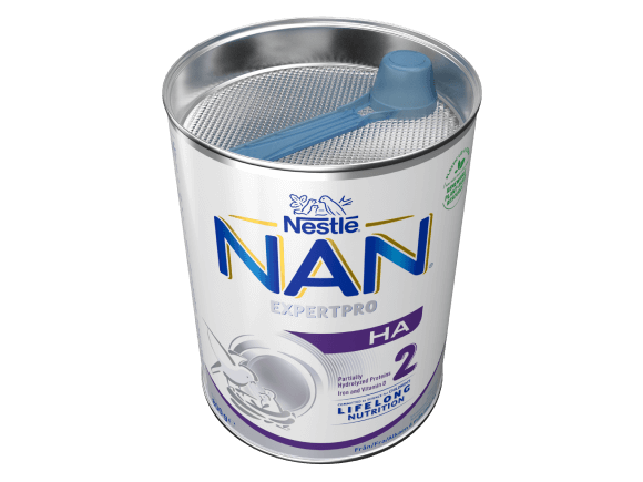 Nestlé NAN EXPERTPRO HA 2 pulver 800g dåse. Tilskudsblanding til spædbørn fra 6 måneder.