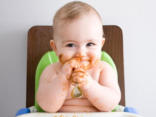 Lær barnet gode spisevaner
